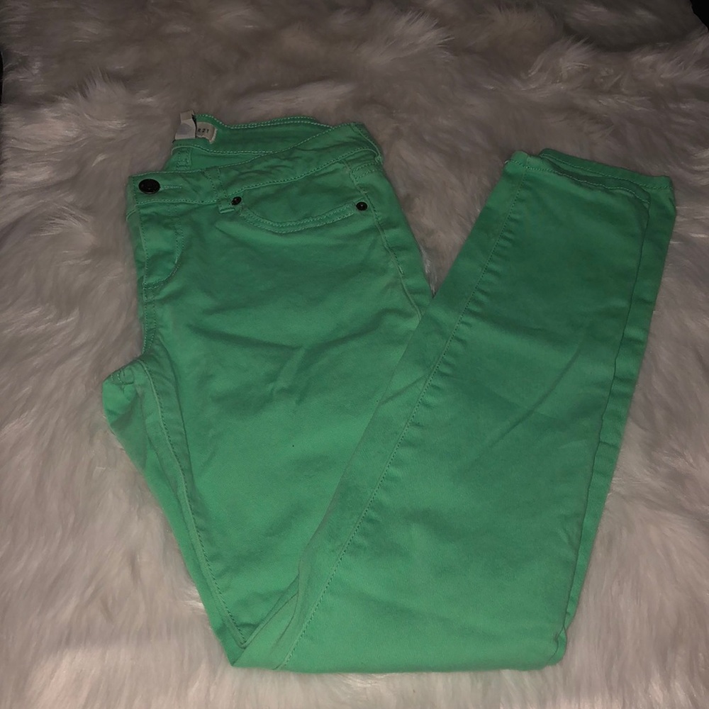 Teal Forever 21 skinny jeans *NEW without tags*